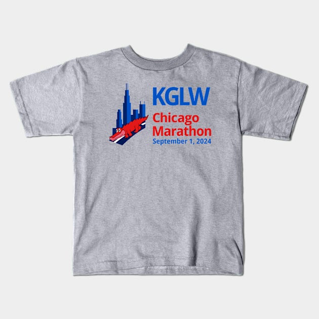 King Gizzard and the Lizard Wizard Chicago Marathon September 1, 2024 Kids T-Shirt by skauff